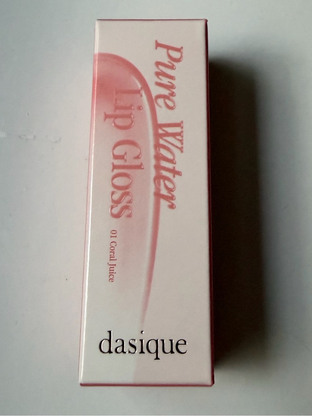 Dasique Pure Water Lip Gloss - Coral Pink Shine K-Beauty NIB